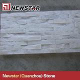 Newstar white quartz wall cladding stone